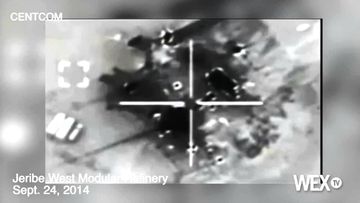NEW VIDEO: US targets Islamic State oil refineries