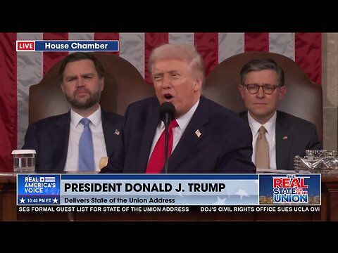 We're also restoring American security and dominance