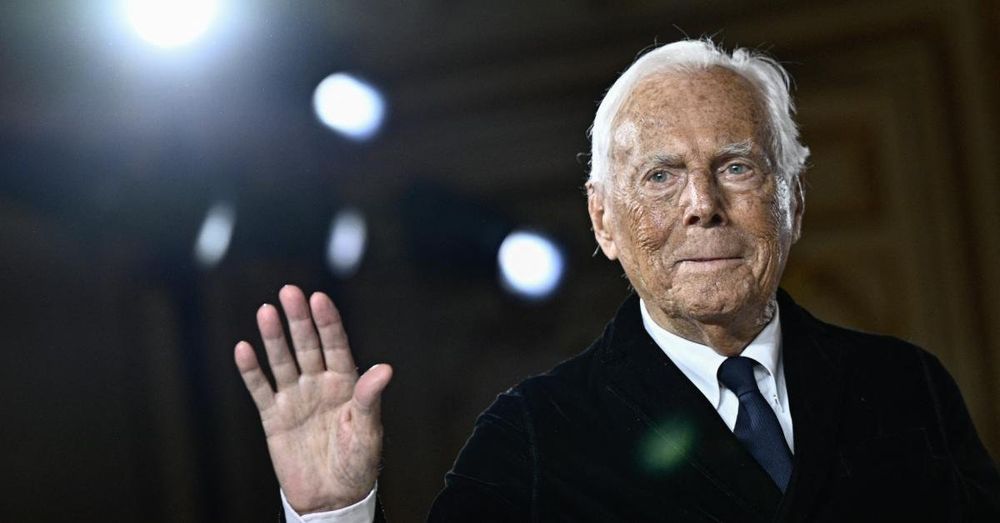 Iconic fashion designer Giorgio Armani dies at 91