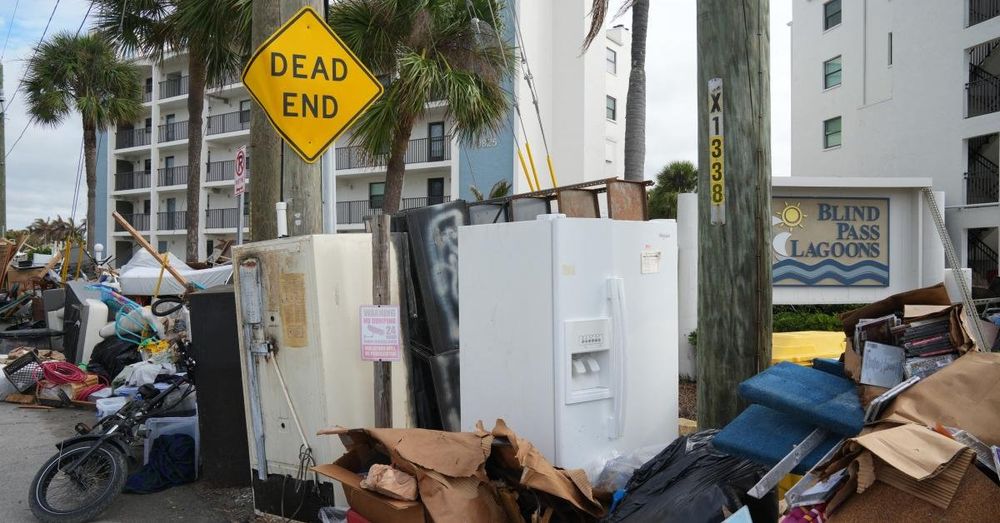 As Milton nears, DeSantis demands landfills open 24/7 to remove Helene debris still on streets