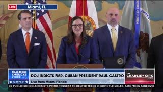FLORIDA SENATOR READS OFF PENALTY SHEET CHARGES ON RAUL CASTRO