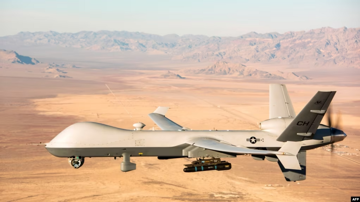Russian Fighter Collides with US Drone Over International Waters
