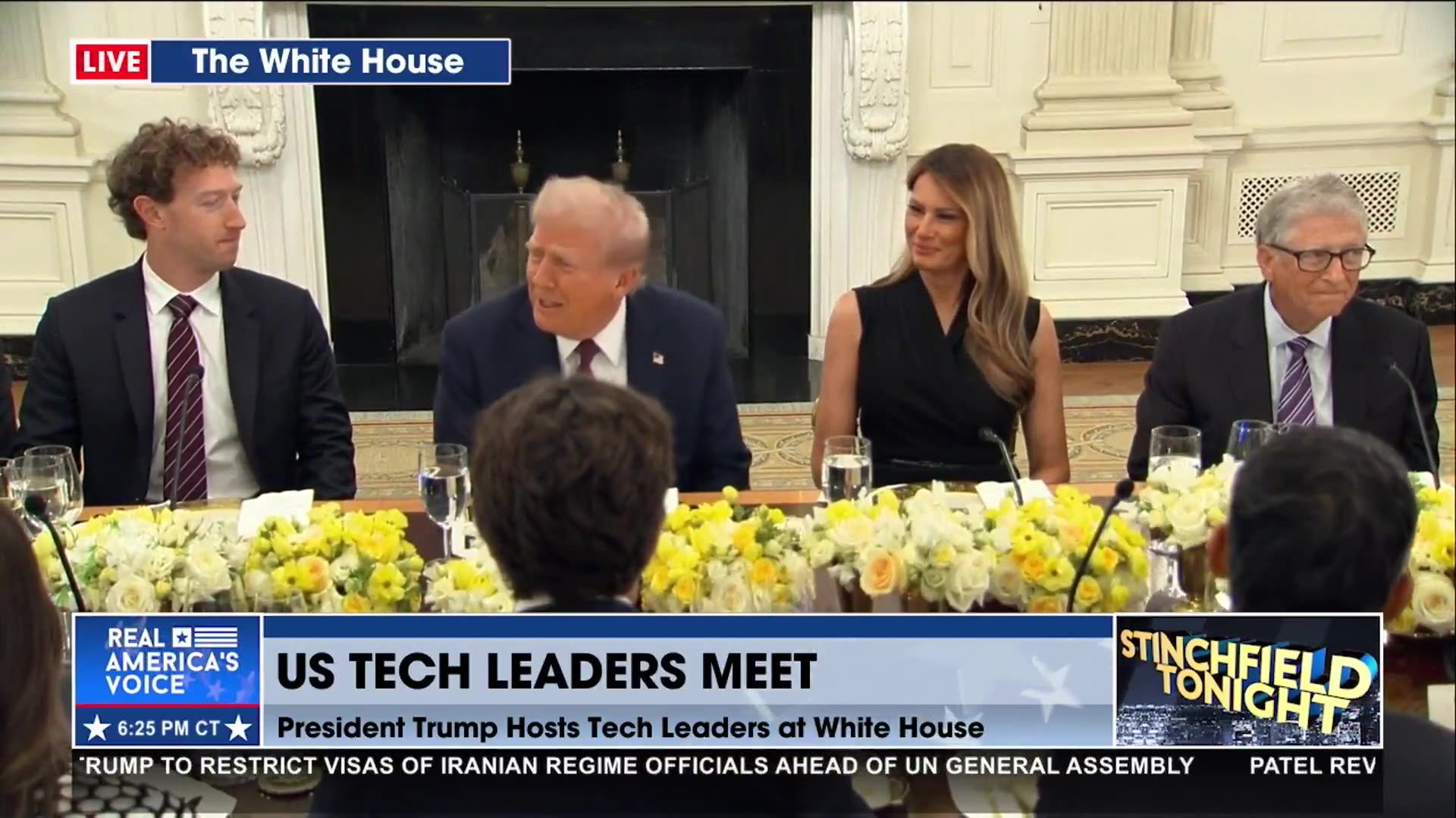 TRUMP JOKES WITH THE MEDIA