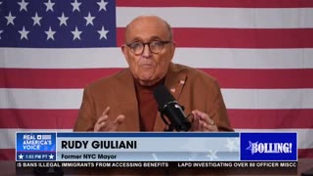 RUDY GIULIANI ON THE INVESTIGATION INTO COMEY AND BRENNAN