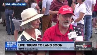 Awaiting Trump Force One: Brian Glenn Reports Live From Atlanta