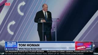 BORDER CZAR TOM HOMAN CLOSING STATEMENT AT AMFEST 2025
