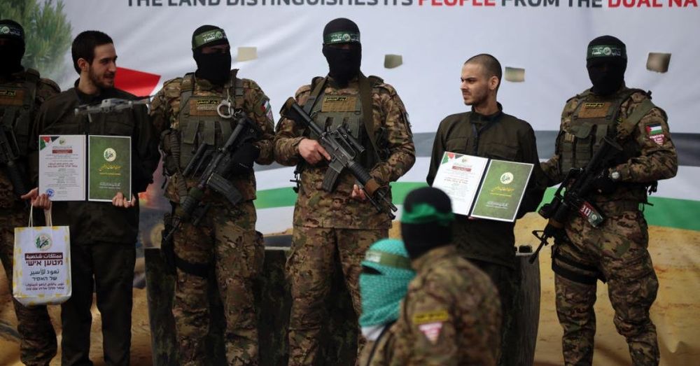 Hamas releases 6 more Israeli hostages under ceasefire agreement