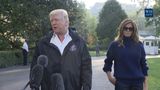 President Trump Delivers a Statement Upon Departure