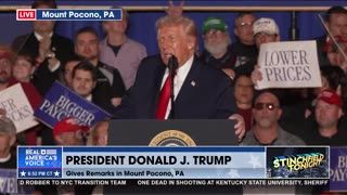 “PRICES ARE COMING DOWN” - TRUMP