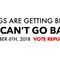 We Can’t Go Back