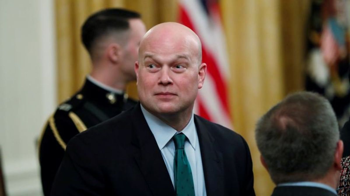 Whitaker Confirmed to Appear Before Panel as Scheduled
