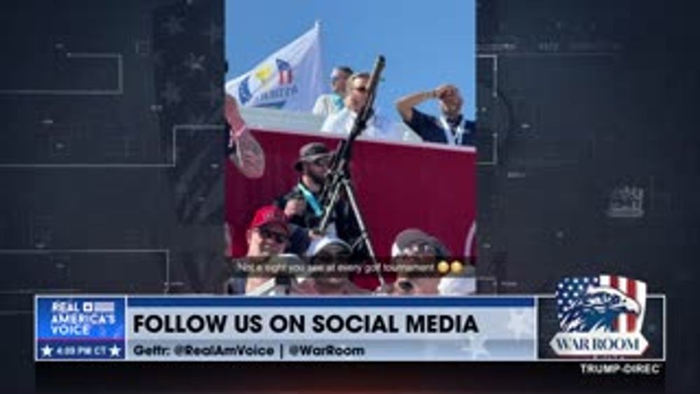 SNIPERS WERE VISIBLE AT THE RYDER CUP