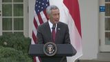 President Trump Gives Joint Statements with Prime Minister Lee Hsien Loong