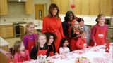 First Lady Melania Trump Visits Children at The Children’s Inn at NIH