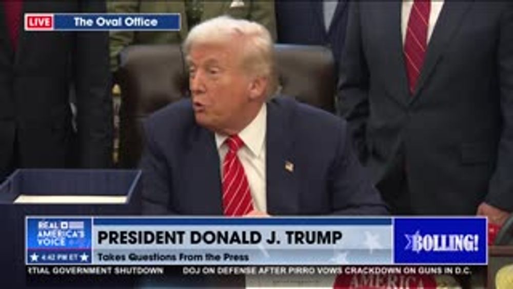 TRUMP ON MEETING WITH GUSTAVO PETRO