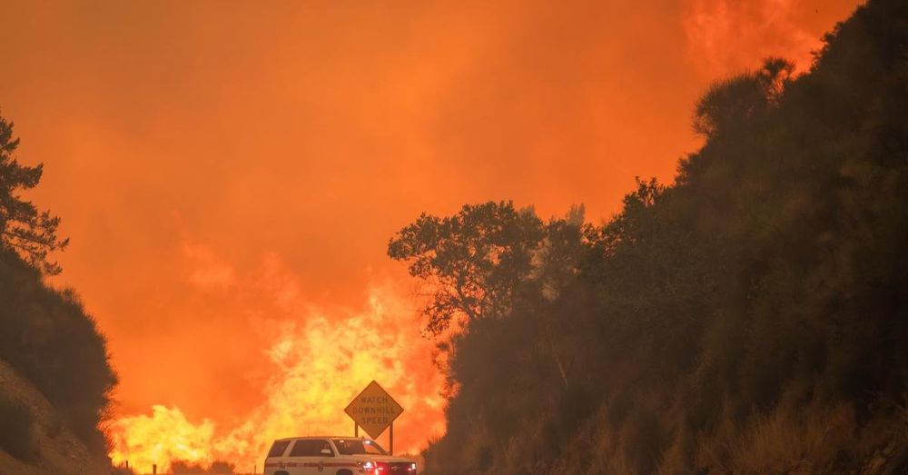 Newsom sends national guard to fight major fire in southern California