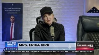 ERIKA KIRK CALLS OUT JOURNALISTS AND CANDACE OWENS