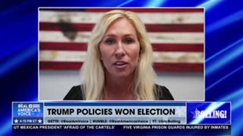 MTG IS FRUSTRATED WITH REPUBLICANS IN CONGRESS