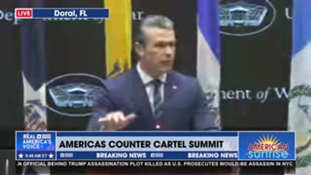 HEGSETH: “ON THE OFFENSE AGAINST NARCO TERRORISTS”