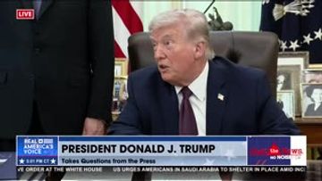 TRUMP BLASTS REPORTER AS HE’S INTERRUPTED