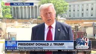 TRUMP RESPONDS TO BALLROOM BACKLASH