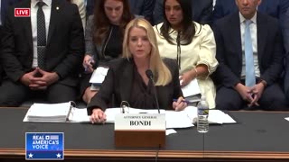 AG BONDI TORCHES REP. LOFGREN