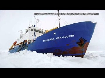 Spirits high despite rescue snag in Antarctica