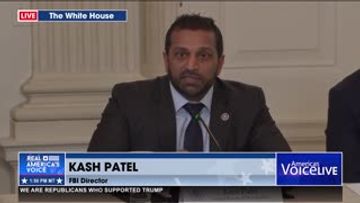 FBI DIRECTOR PATEL'S REMARKS AT ANTIFA ROUNDTABLE