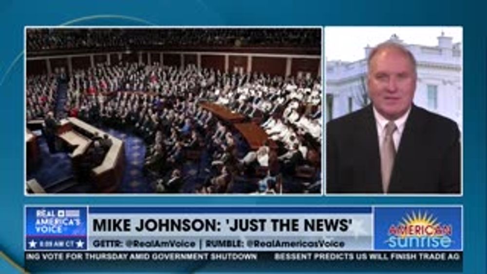 MIKE JOHNSON INTERVIEWED WITH 'JUST THE NEWS'