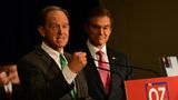 Sen. Pat Toomey endorses Dr. Oz, dodges questions about GOP nominee for governor