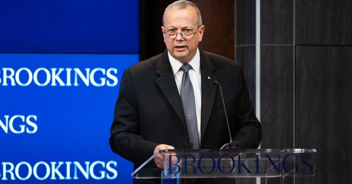 Brookings president retired Gen. John Allen resigns amid FBI probe into alleged Qatar lobbying - Real America's Voice News