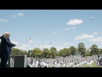 President Donald J. Trump at the 2020 West Point Graduation Ceremony