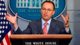 White House Aide Mulvaney Reiterates, No Ukraine Money Link to Political Investigations