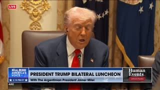 BILATERAL LUNCHEON WITH PRESIDENT OF ARGENTINA