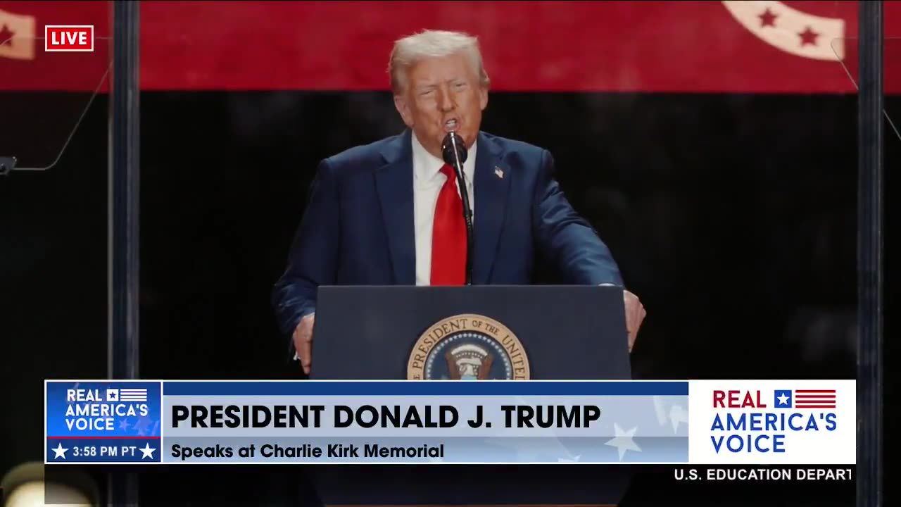 POTUS TO GIVE CHARLIE KIRK PRESIDENTIAL MEDAL OF FREEDOM
