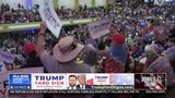 Crowd In Asheville Awaiting Pres. Trump Remarks