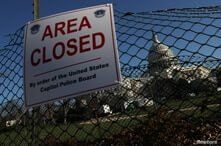 Construction for the upcoming presidential inauguration ceremony is seen outside of the U.S. Capitol Building in Washington.