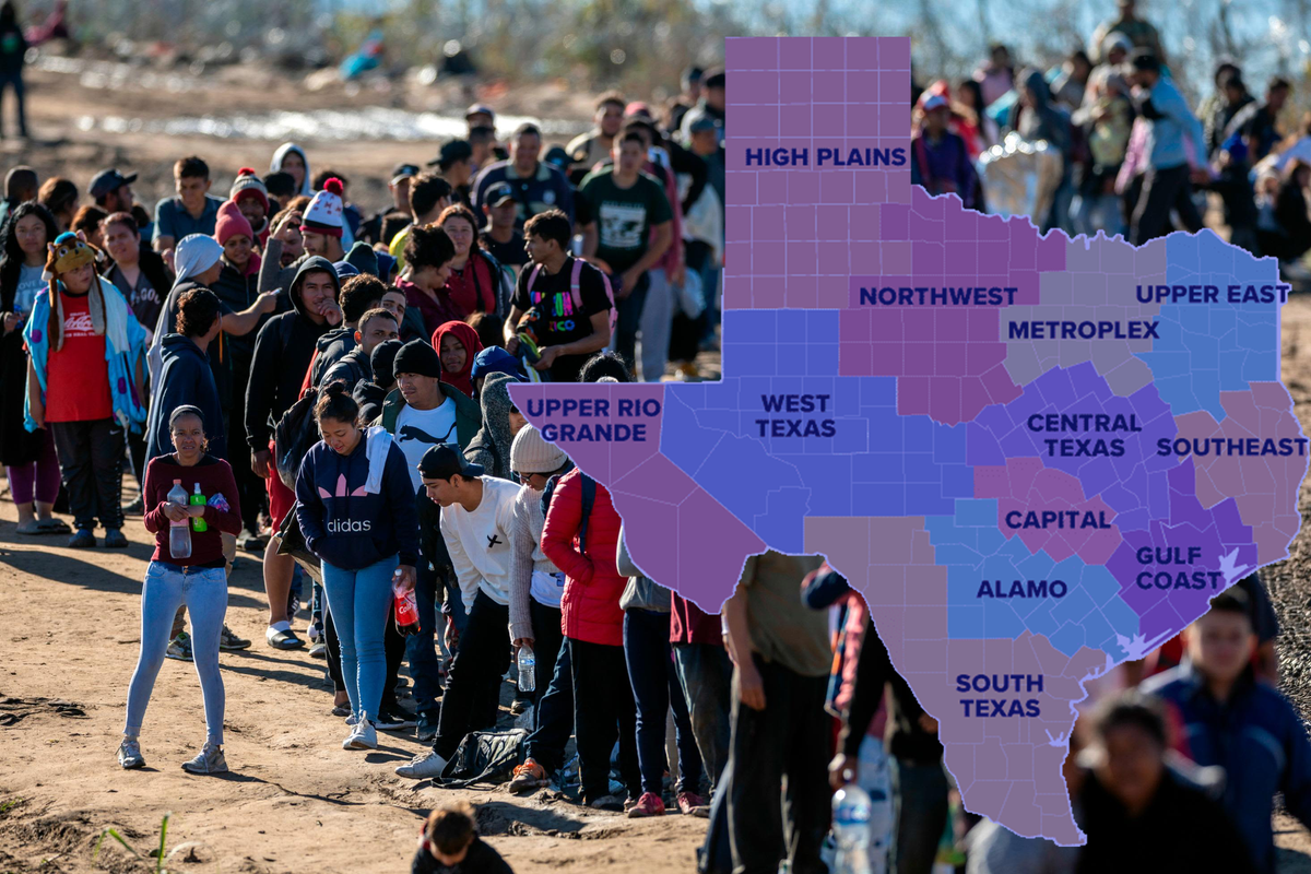 GOAL OF OPEN BORDER IS TO TURN TEXAS BLUE