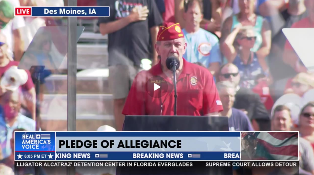 PLEDGE OF ALLEGIANCE