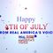 HAPPY INDEPENDENCE DAY, PATRIOTS!