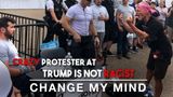 Insane Anti-Trump Protester goes BERSERK on Crowder! | Change My Mind