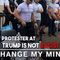 Insane Anti-Trump Protester goes BERSERK on Crowder! | Change My Mind