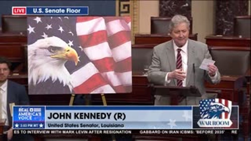SEN. KENNEDY TORCHES THE BIDEN ADMIN ON THEIR IMMIGRATION POLICIES
