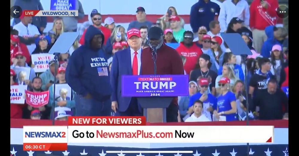NFL great Lawrence Taylor says Trump changed his politics, joins NJ rally