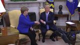 President Trump Welcomes Chancellor Merkel of Germany to the White House