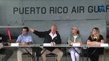 President Trump and The First Lady Receive a Briefing on Hurricane Maria Relief Efforts