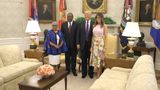 President Trump and the First Lady Welcome President Kenyatta and Mrs. Kenyatta