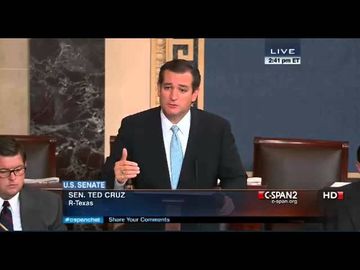 Ted Cruz launches anti-Obamacare filibuster: I will speak until I am no longer able to stand