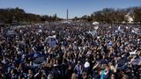 Thousands gathered in Washington D.C. to show support for Israel in massive rally