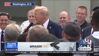 TRUMP COMMENTS ON THE NEW WHITE HOUSE BALLROOM